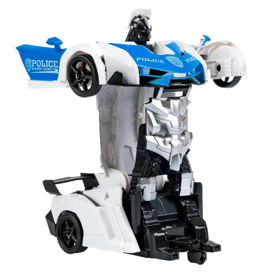 Трансформер радиоуправляемый 2в1 робот полицейская машина Bondibon BB6067 1